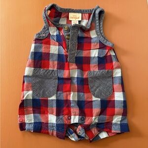 July 4th cotton newborn onesie